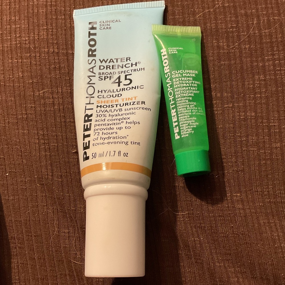 Peter Thomas Roth SPF 45 Moisturizer and Cucumber Gel Duo